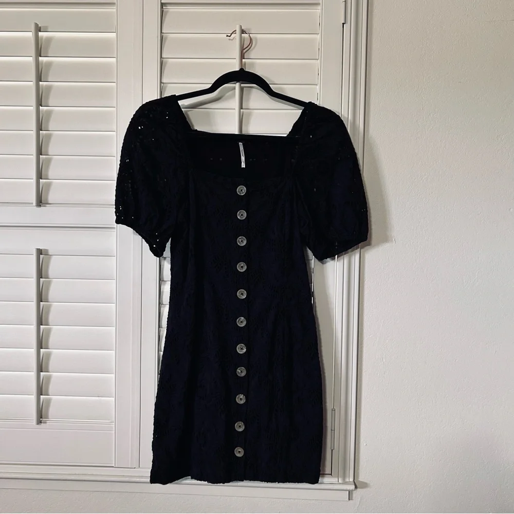 Free People Black Dress